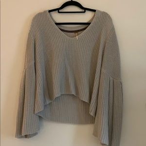Free People Bell Sleeve Sweater